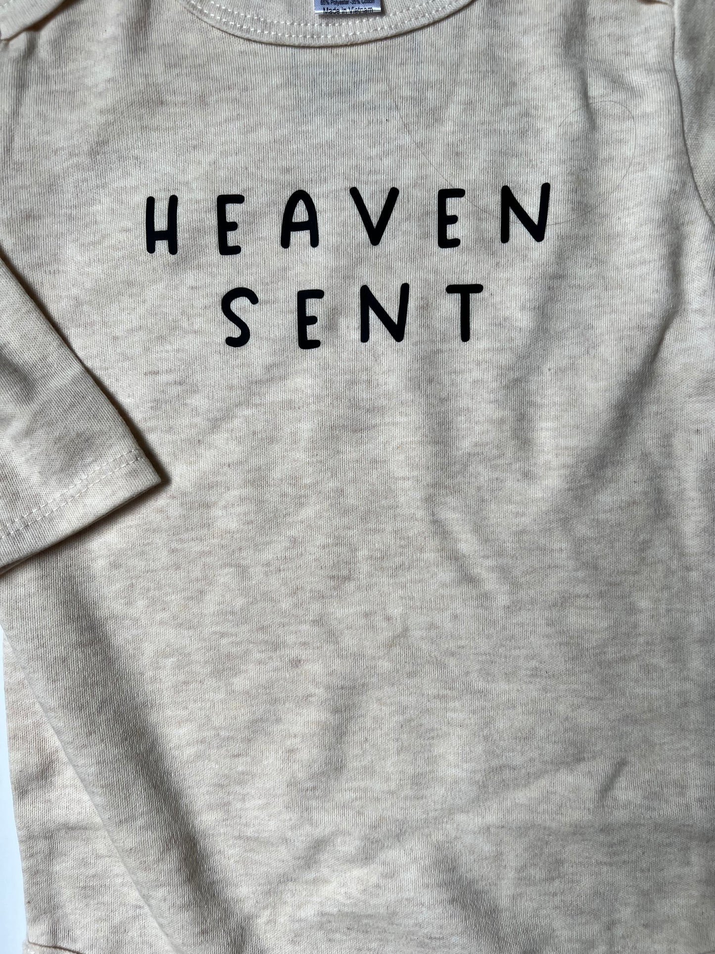 Heaven Sent onesie LS